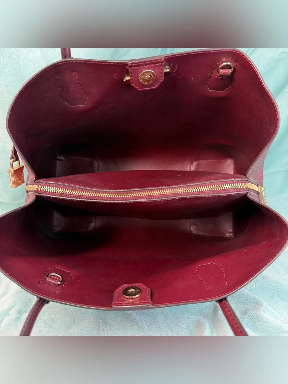 Michael Kors Large Mercer in Oxblood